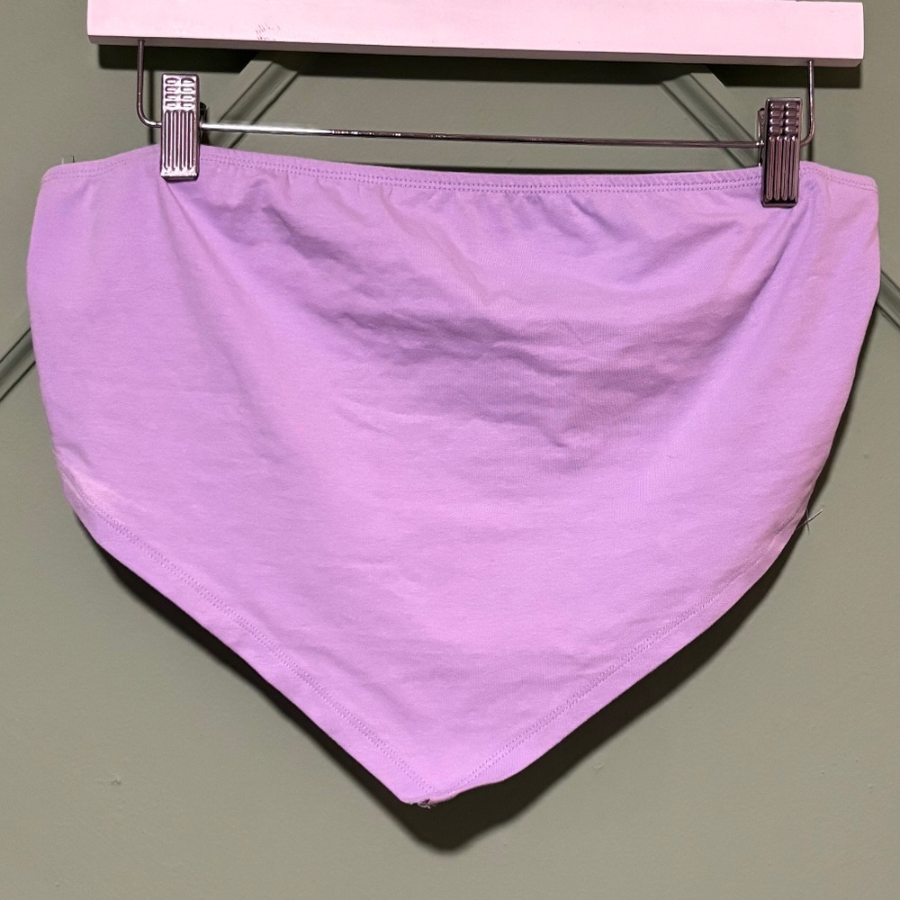 Lilac Bandana Tube Top Size Small